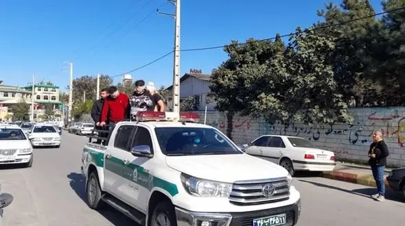 فیلم لحظه قمه کشی در خیابان آمل و عملیات بازداشت 3 شرور + عکس