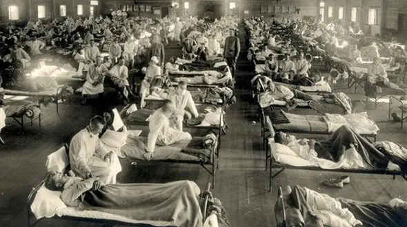 "آنفلوآنزای اسپانیایی" چیست؟ / قتل عام نیمی از مردم ایران توسط ویروس و انگلستان 