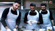 3 لژیونر ایرانی در حال درست کردن کباب کوبیده در رومانی !