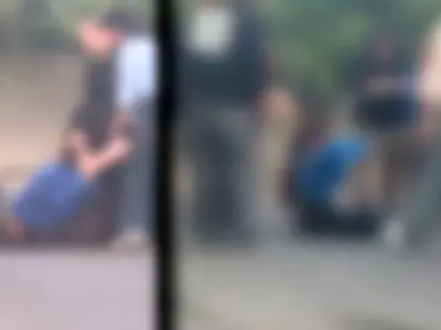 فیلم تاسفبار  زد و خورد وحشتناک دختران نسل زدی در رشت / چقدر بیرحمانه همدیگر را لت و پار می کنند