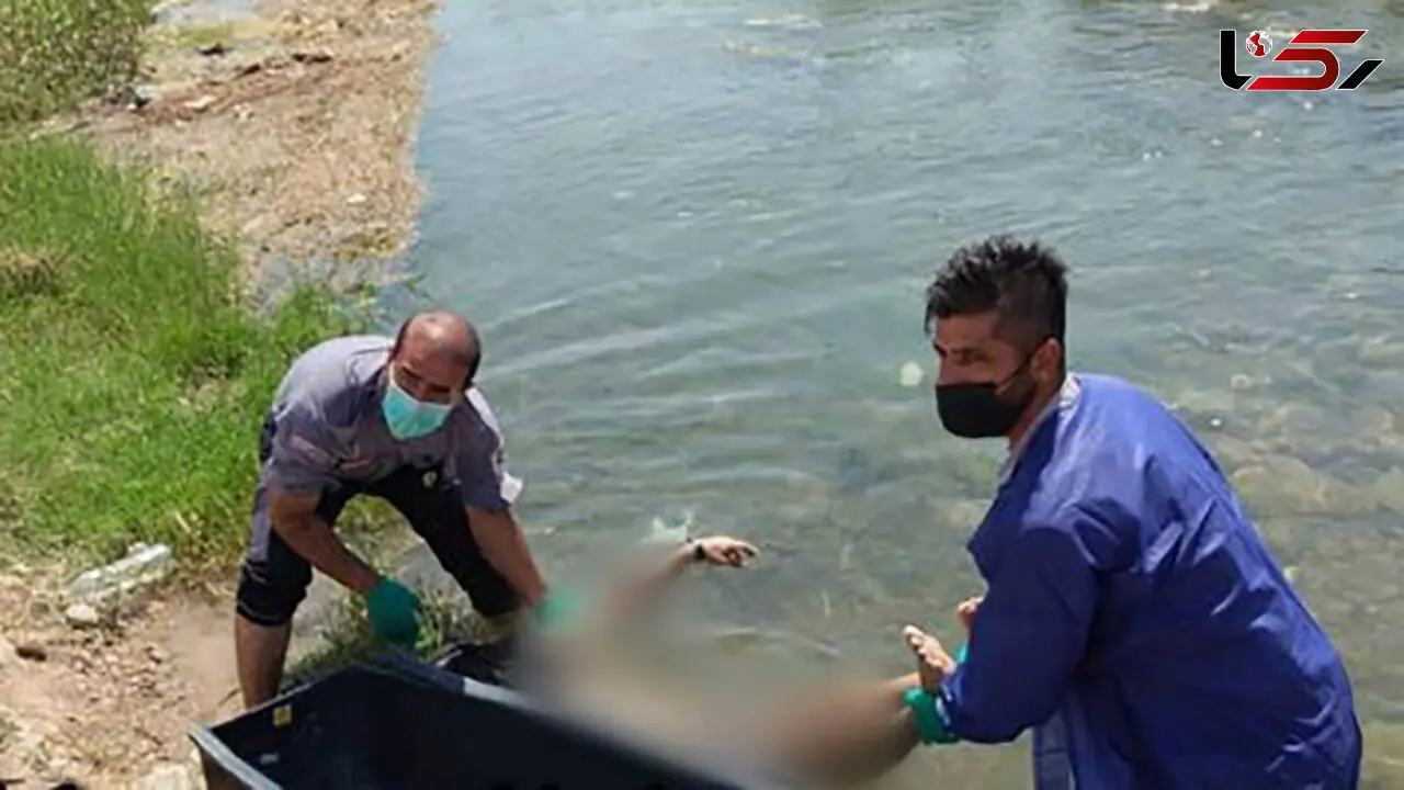 کشف جسد یک مرد در کانال آب شش‌راه اصفهان + عکس