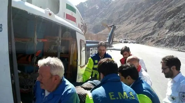 ریزش مرگبار کوه در هراز + عکس 