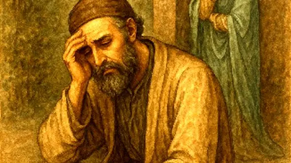 حکایت گلستان سعدی: غم پارسایی که محبوبش دل‌آزرده شده / باب دوم در اخلاق درویشان حکایت شماره 13 + فایل صوتی و نسخه‌های قدیمی