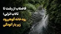 فاضلاب از رشت تا تالاب انزلی؛ رودخانه گوهررود زیر بار آلودگی + فیلم