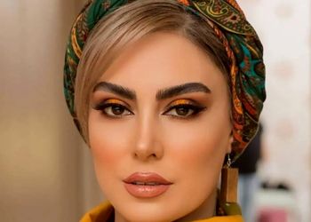 رنگ موی خیلی زرد و متفاوت نیلوفر شهیدی