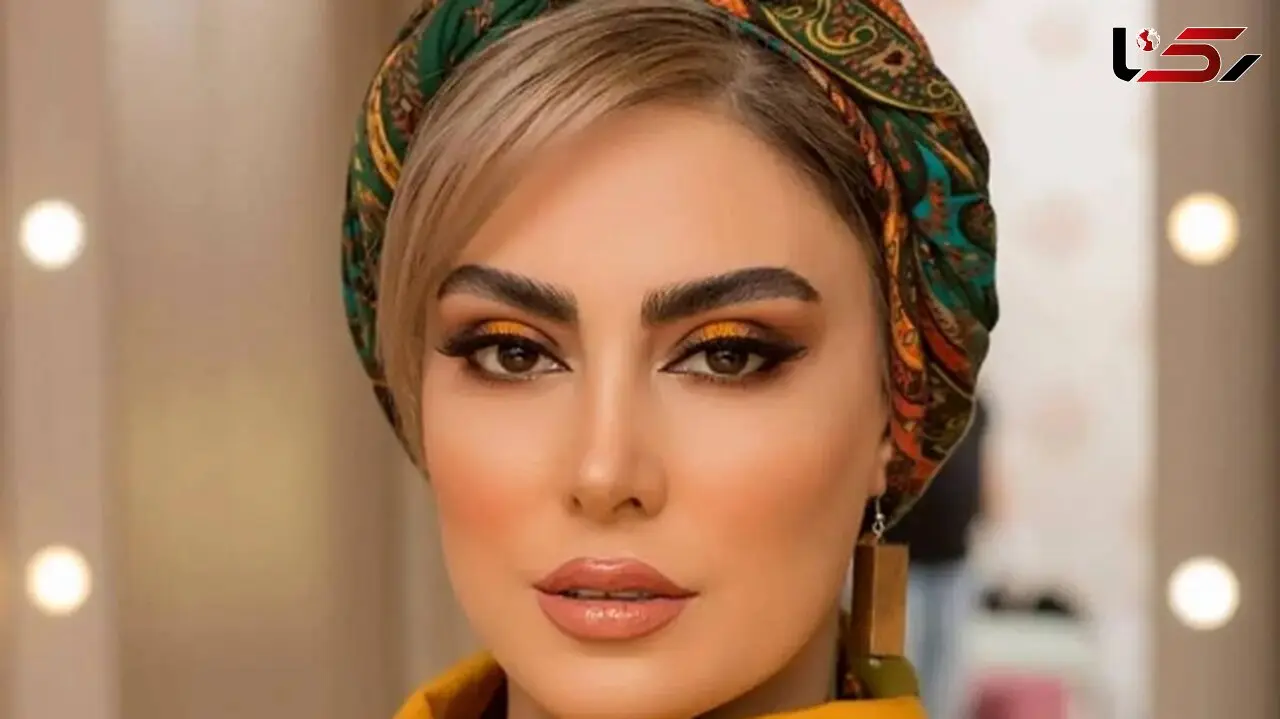 رنگ موی خیلی زرد و متفاوت نیلوفر شهیدی