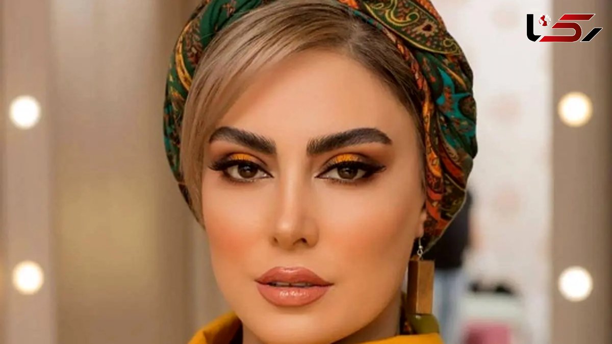 رنگ موی خیلی زرد و متفاوت نیلوفر شهیدی