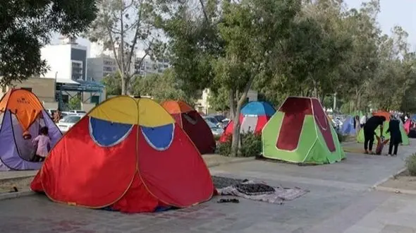 برای اسکان مهمانان نوروزی آستین بالا زد