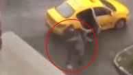 فیلم کتک کاری شدید راننده تاکسی با زن مسافر 