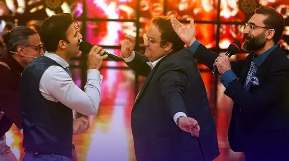 فیلم آواز باشکوه پسر معمار در صداتو با آهنگ معین / فقط واکنش داورا!