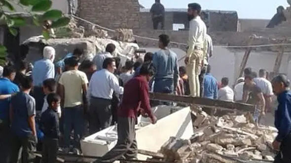 انفجار مرگبار در پاکدشت / زن جوان زنده به گور شد+ عکس