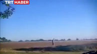 ببینید / لحظه ساقط کردن موشک نقطه‌ زن روسیه توسط سرباز اوکراینی با راکت‌ انداز آمریکایی