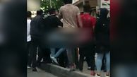 فیلم برخورد پلیس با دستفروشان میدان تجریش 