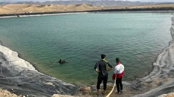 مرگ غم‌انگیز در استخر کشاورزی روستای قاضی