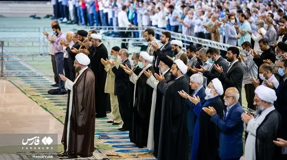 نماز عید سعید قربان در مصلی تهران اقامه شد 