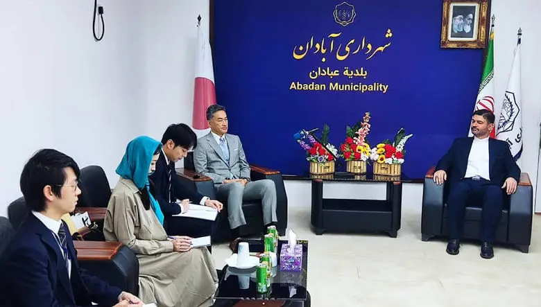 سفر سفیر ژاپن به شهرهای اهواز و آبادان با هدف توسعه همکاری‌های اقتصادی ، فرهنگی و گردشگری + فیلم