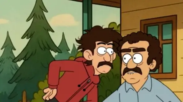 فیلم/ شاهکار هوش مصنوعی با انیمیشن کارتونی پایتخت 7 / سکانس تماشایی با هنرنمایی بهرام افشاری و محسن تنابنده