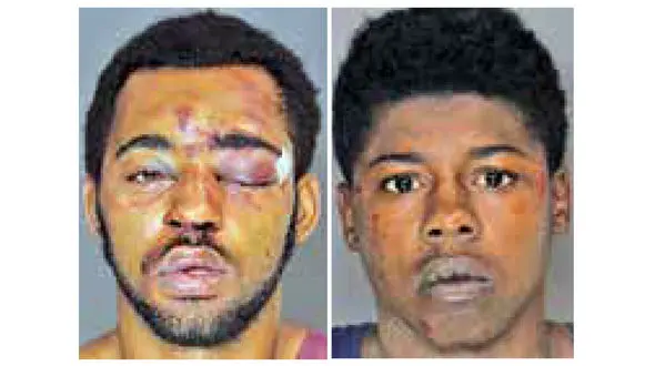 دزدان ناشی پلیس را اشتباهی تهدید  کردند!+عکس کتک خورده دزدان