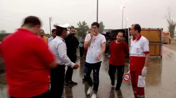 جنجال تصادف زنجیره‌ای سردار آزمون با پورشه ادامه دارد! + جزییات 