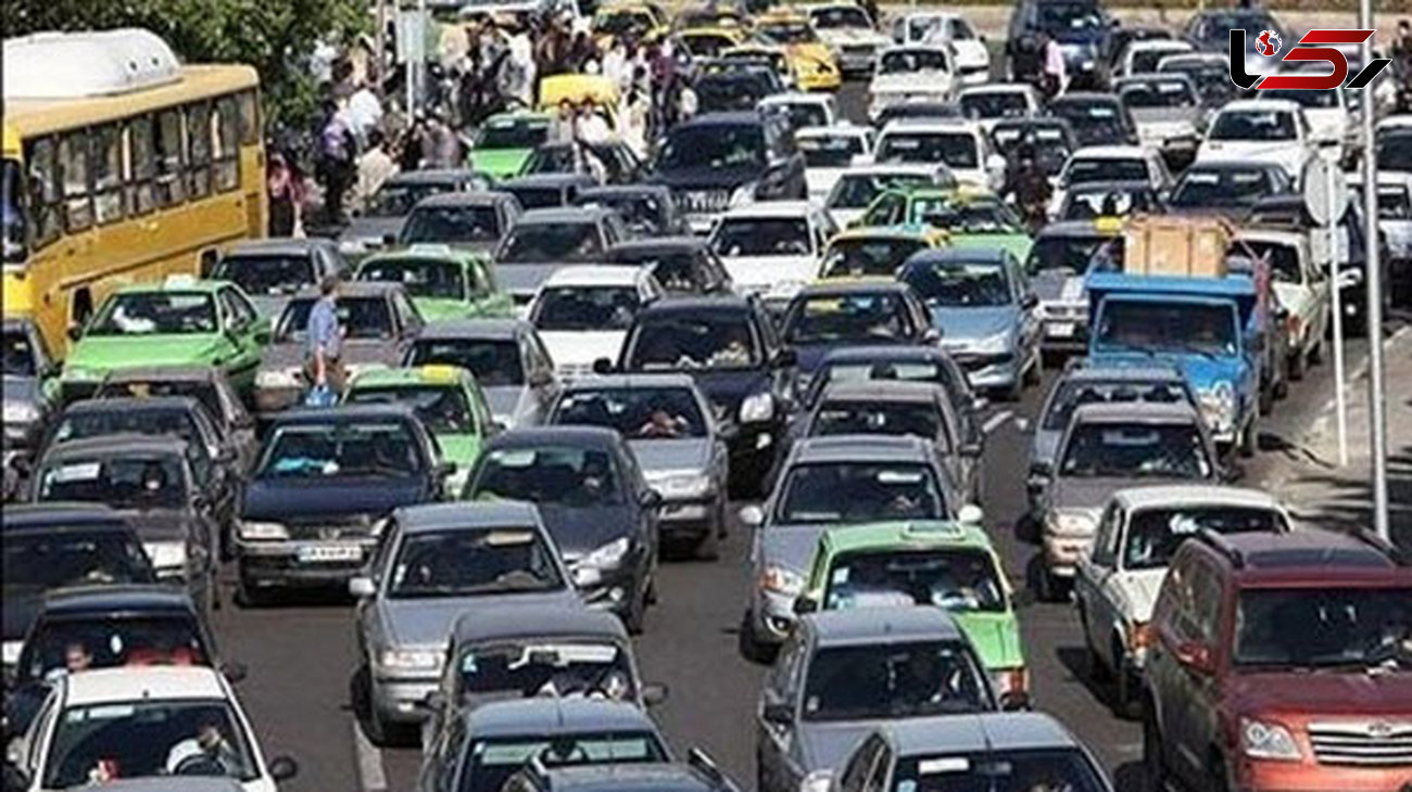 گزارش از آخرین وضعیت ترافیک بزرگراه های تهران