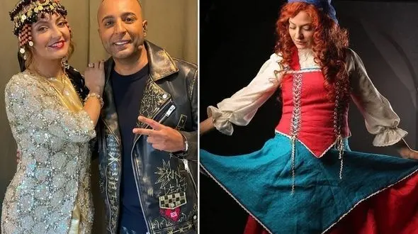 فیلم بی شرمانه از مهناز افشار با خواننده لس آنجلسی / کار به ویلا و حمام مشترک کشید !