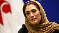 بهناز جعفری در فرودگاه امام خمینی قبل از حضور در کن+ فیلم