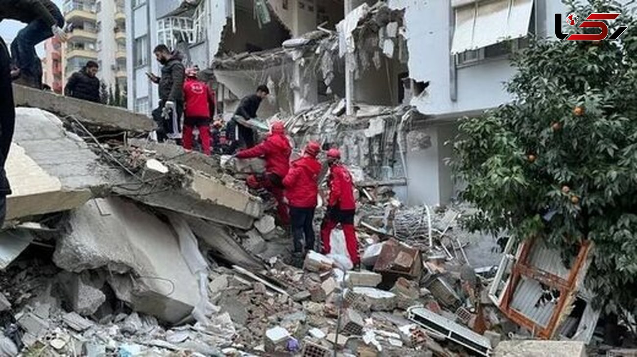  آتش سوزی خانه‌های زلزله‌زده در جنوب ترکیه+ فیلم 