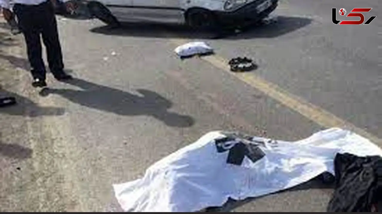 تصادف مرگبار میکسر با عابر پیاده در بزرگراه نواب