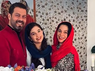 فیلم /  چیدمانِ گیلانی خانه پژمان بازغی در وسط تهران / پرده های زیبای رنگی رنگی با سلیقه دخترانه نفس بازغی 