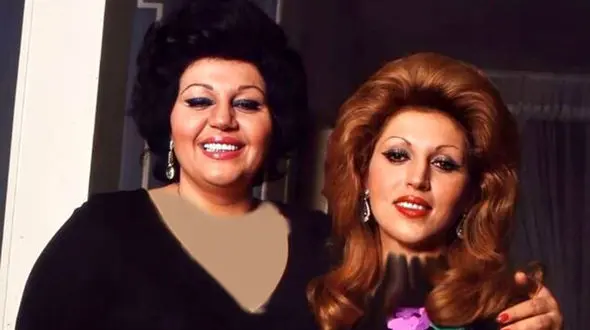 عکس  هایده و مهستی در اسرائیل ! / دین این 2 خواهر چه بود ؟!