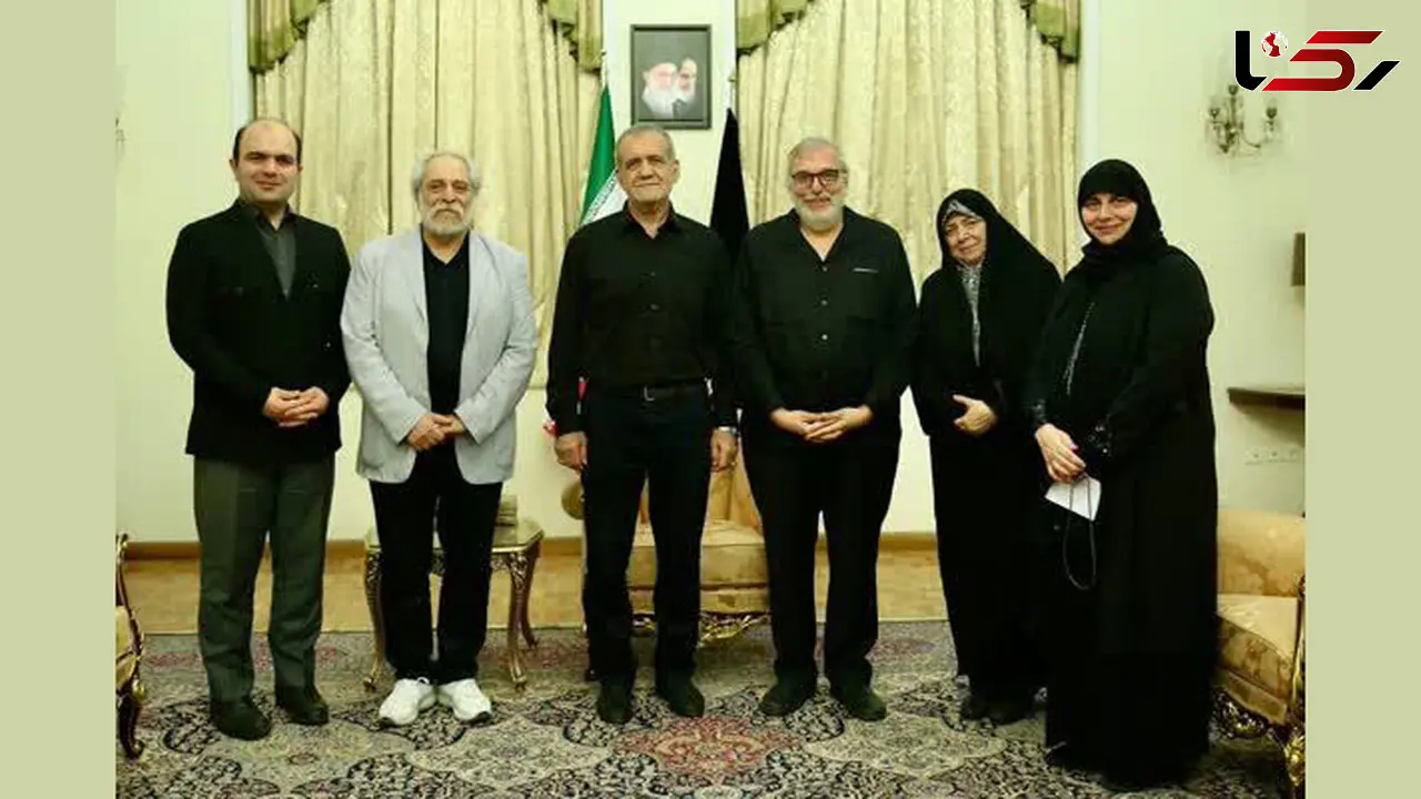 دیدار پزشکیان با خانواده امام موسی صدر 