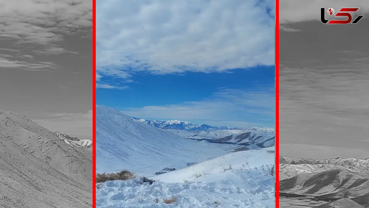 فیلم مناظر خیره کننده هنام لرستان در زمستان