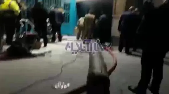 آتش‌سوزی در امامزاده صالح تجریش + فیلم