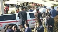 واژگونی اتوبوس و مینی بوس در تهران 