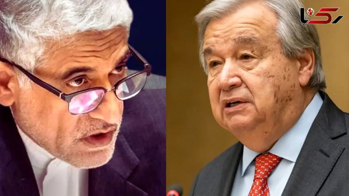 دیدار ایروانی با دبیرکل سازمان ملل در پی تجاوز اسرائیل