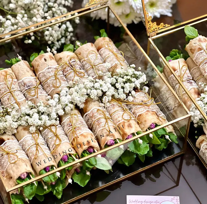 تزیین سبزی خوردن برای مهمانی