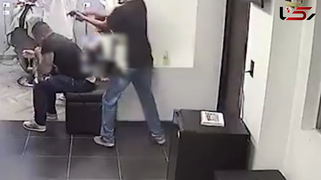کشته شدن مشتری آرایشگاه به ضرب گلوله + فیلم