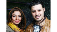 فاصله سنی جواد عزتی و همسرش  + عکس