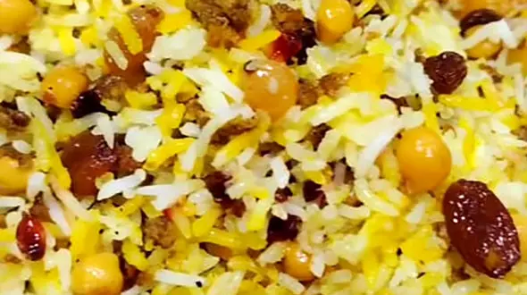 آموزش پلو مخلوط خوشمزه سرشار از پروتئین و مواد معدنی + فیلم