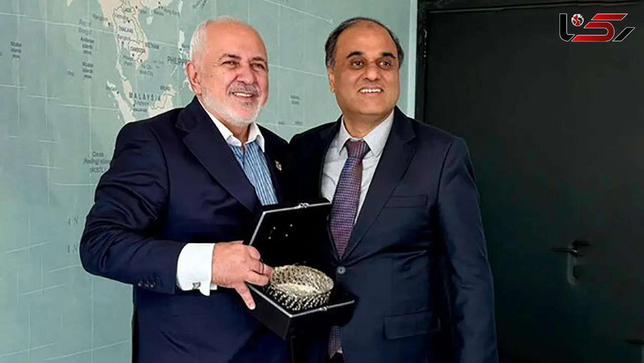 سفیر پاکستان در تهران با ظریف دیدار کرد