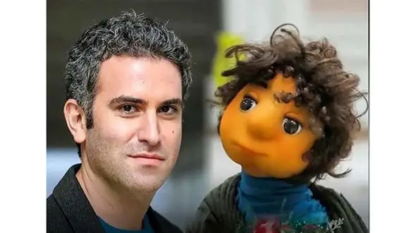 سلفی خندان هوتن شکیبا در پشت صحنه مهمونی+عکس