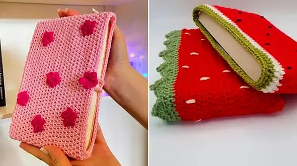 15 مدل کاور کتاب بافتنی که اصالت ایرانی را در دنیای مدرن جلوه می‌ دهد