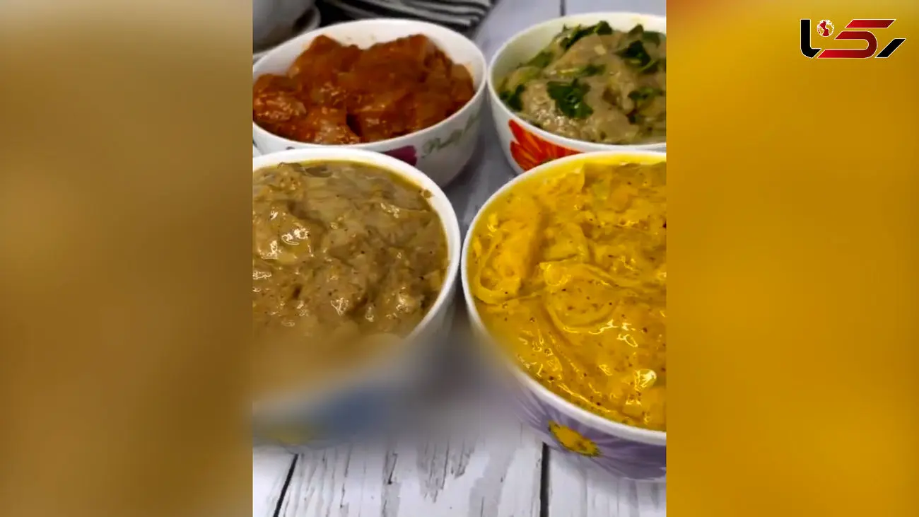 جوجه کباب در 4 طعم متفاوت + فیلم