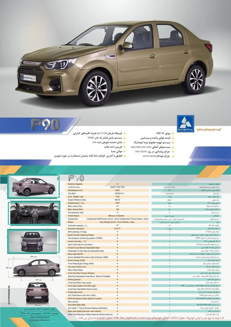 کارت اطلاعات ال نود ایرانی