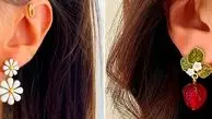 15 مدل متفاوت گوشواره طرح گل؛ برای عاشقان زیورآلات هنری و خاص