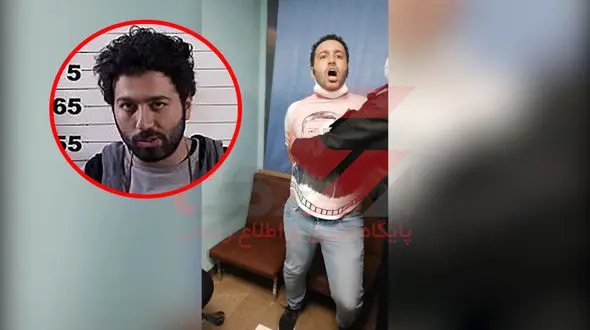 فیلم دوربین مداربسته از دستگیری علی صبوری