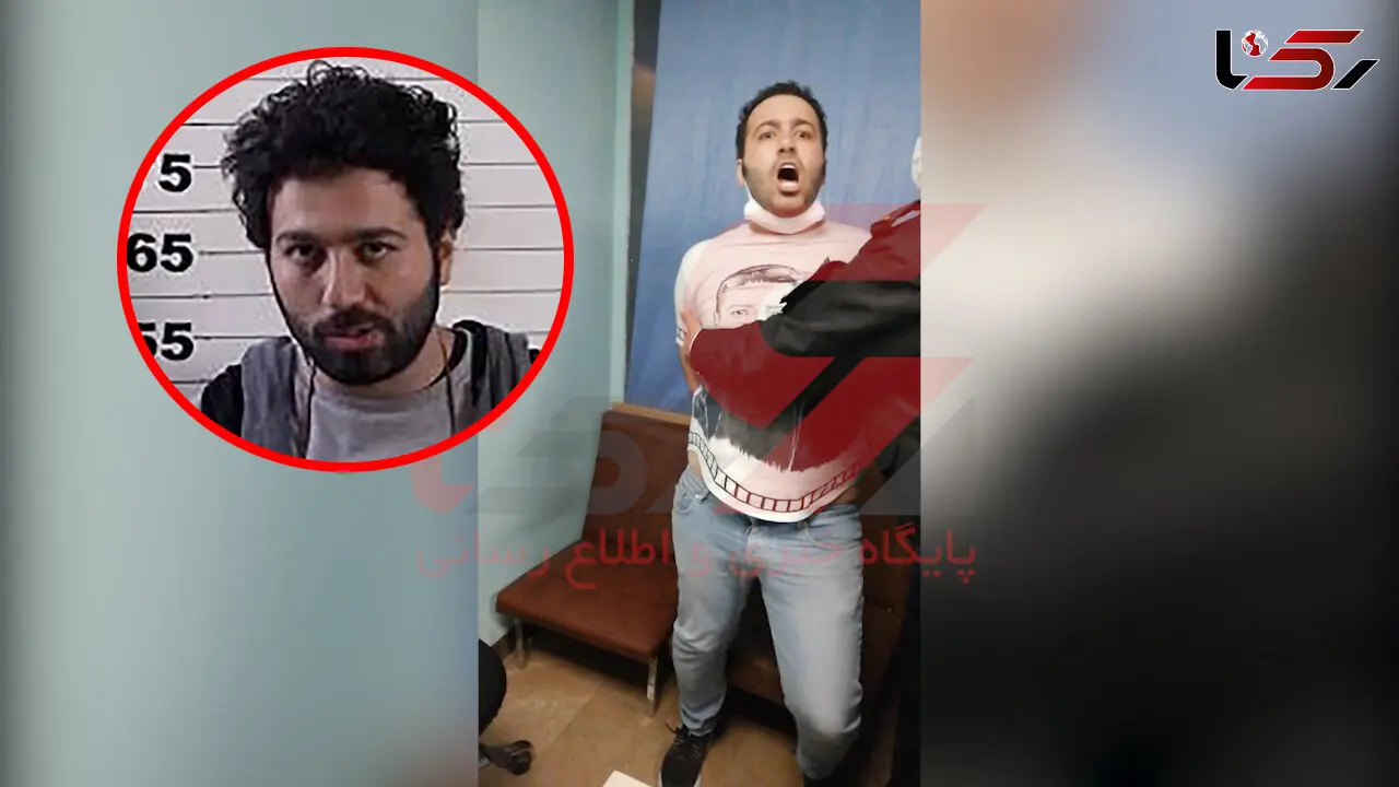 فیلم دوربین مداربسته از دستگیری علی صبوری