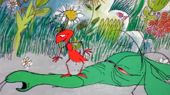 نماهنگ انیمیشنی / خاطره بازی دهه شصتی ها با انیمیشن "مورچه و مورچه خوار" + فیلم 