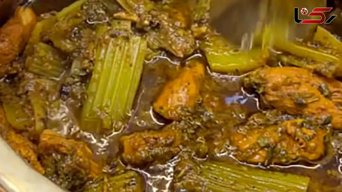 نکات مهم برای پخت یک خورشت کرفس لعابدار + فیلم