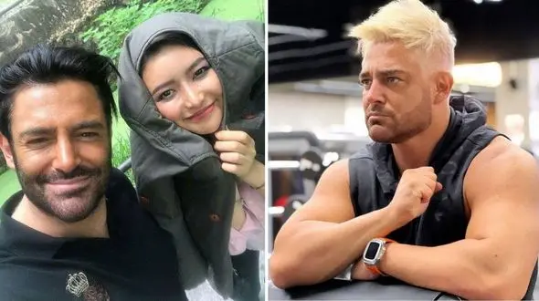  محمدرضا گلزار از حلقه ساده و شیکش رونمایی کرد آقای بازیگر دست از شوآف بر نمی‌دارد 